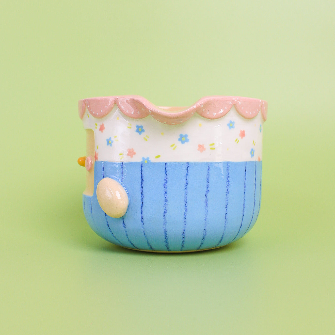 teddy bird chawan #1