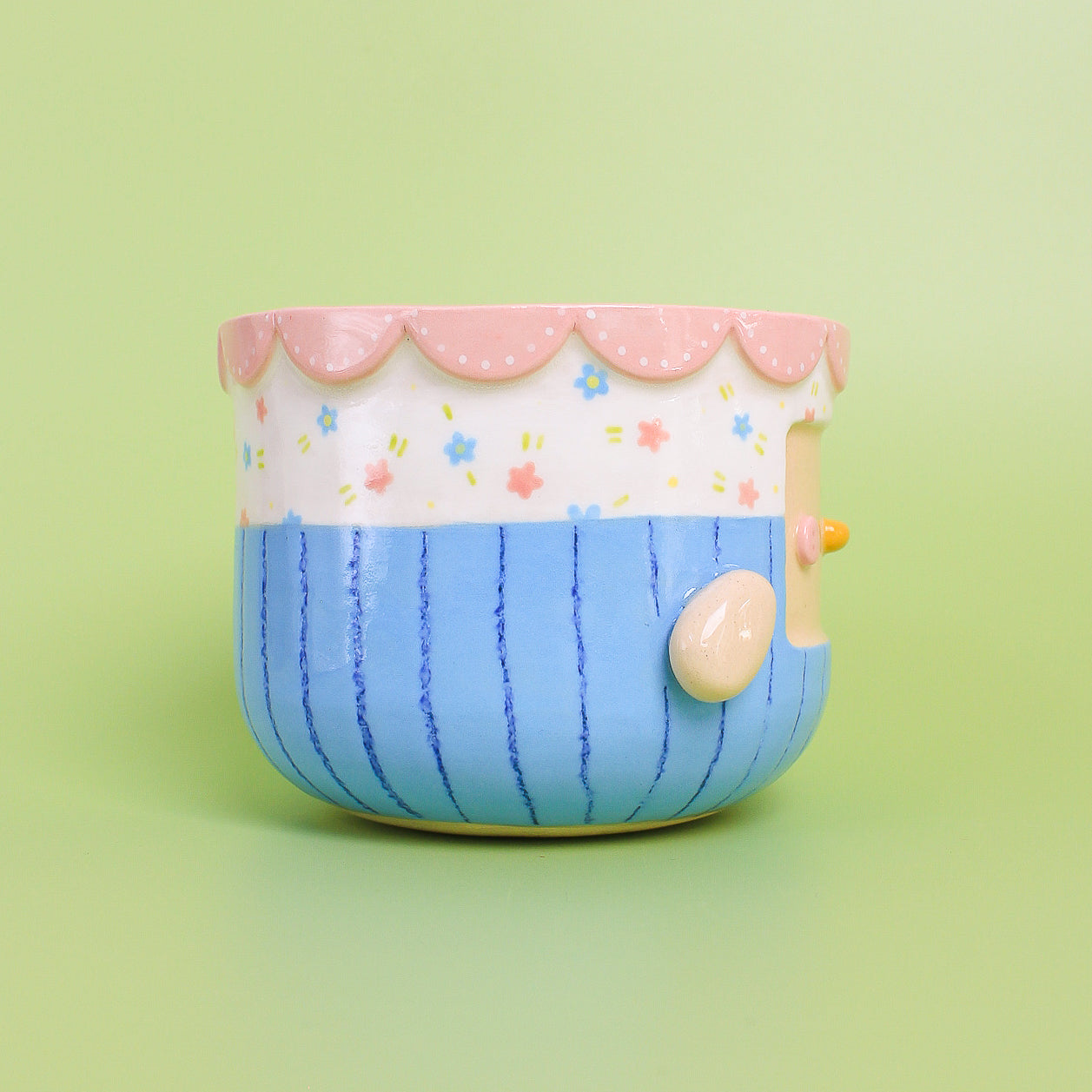 teddy bird chawan #1