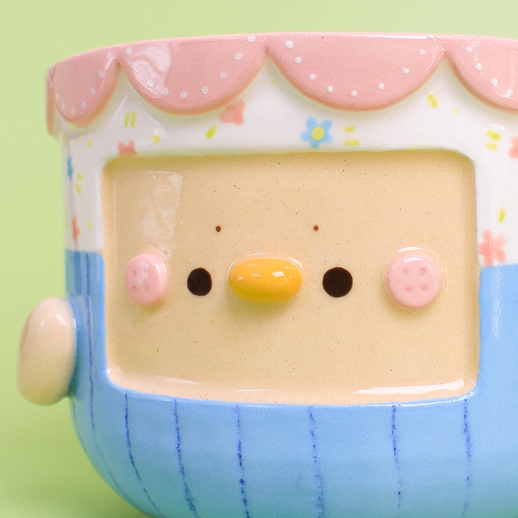 teddy bird chawan #1
