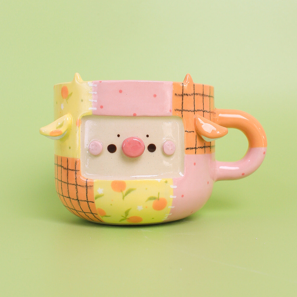 teddy cow mug #8