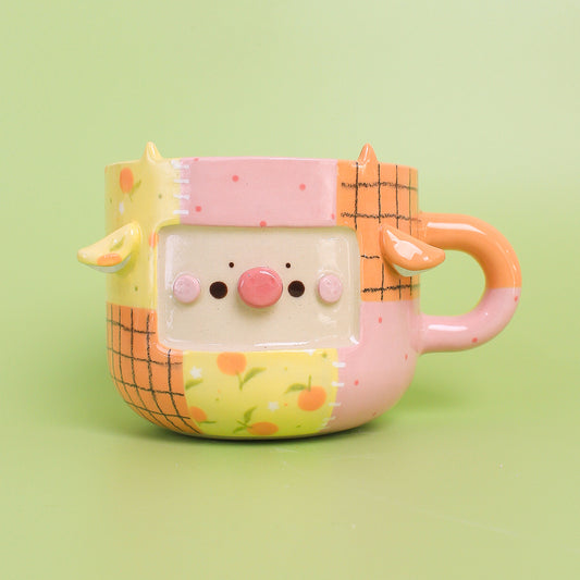 teddy cow mug #8
