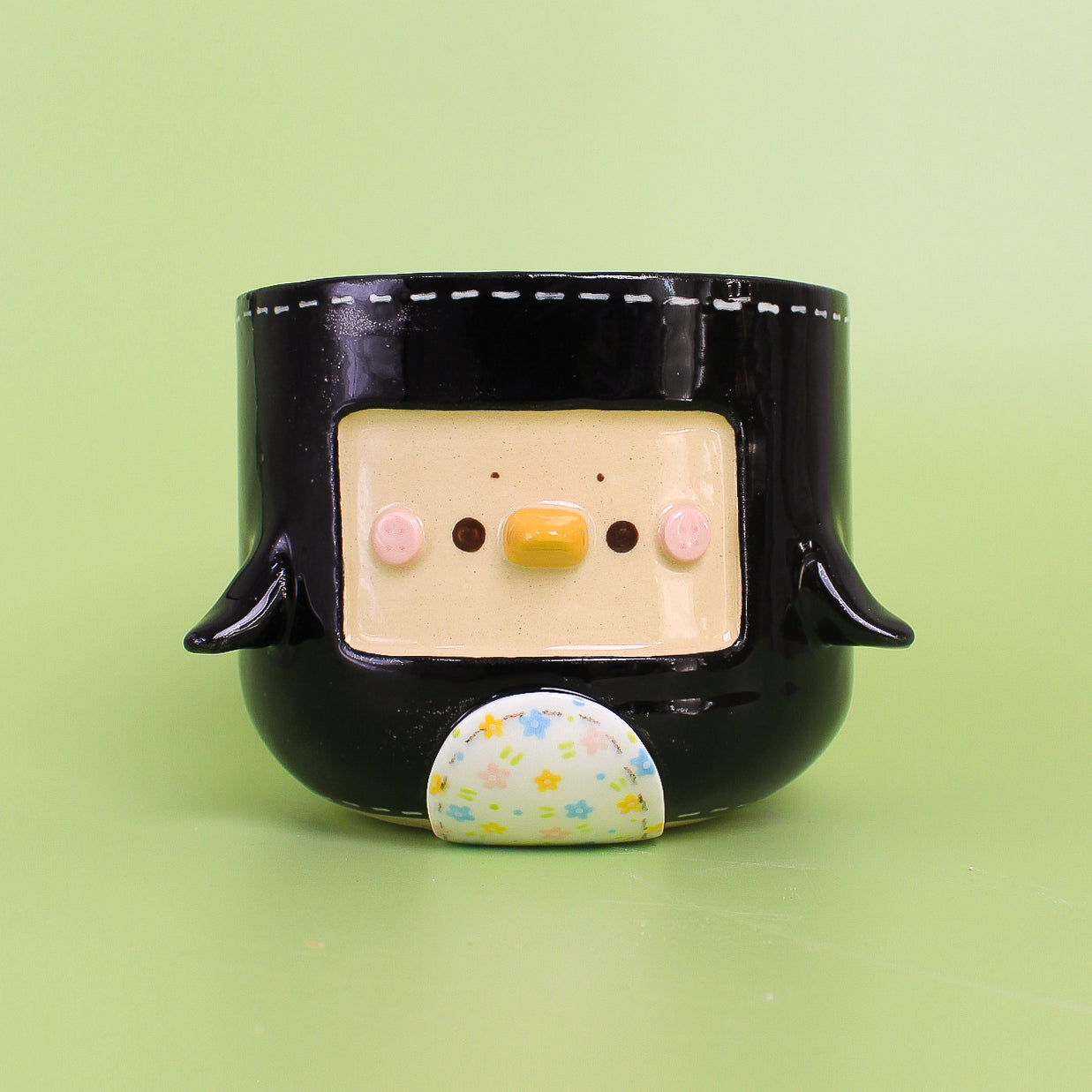 teddy penguin planter
