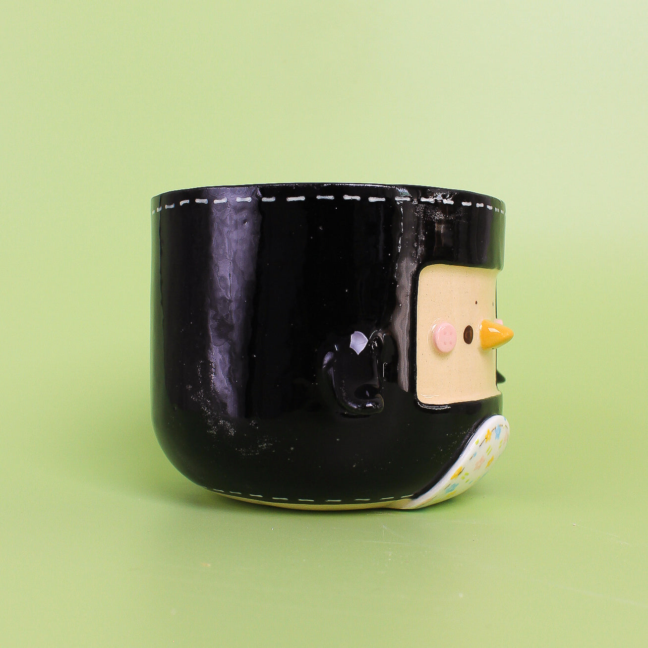 teddy penguin planter