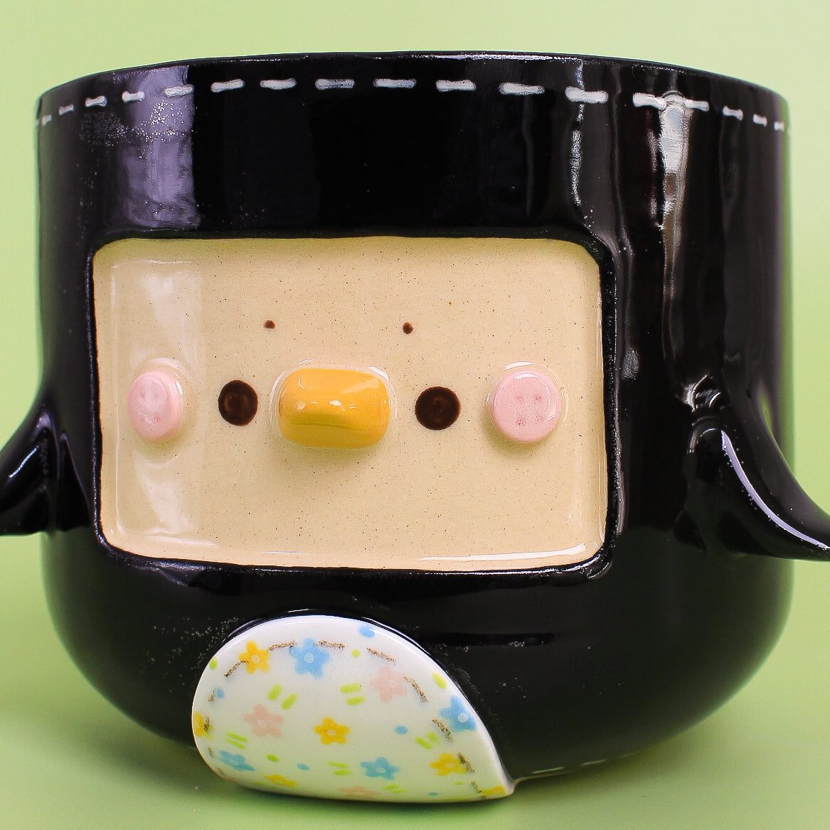 teddy penguin planter