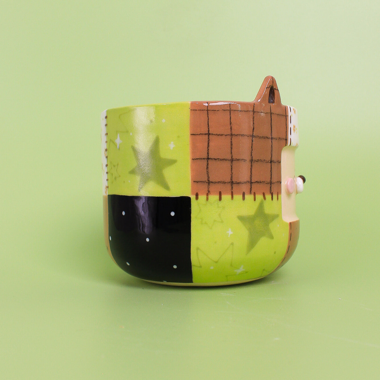 teddy kitty mug #15