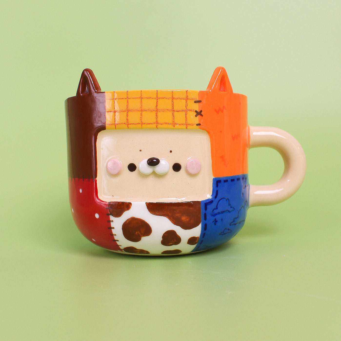 teddy kitty mug #16