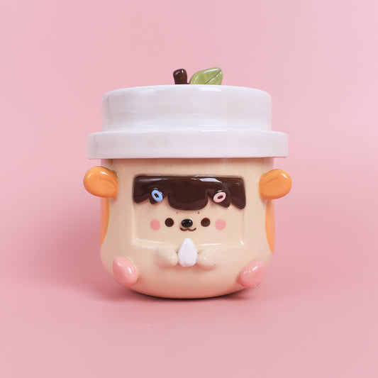 corocorokuririn jar with lid