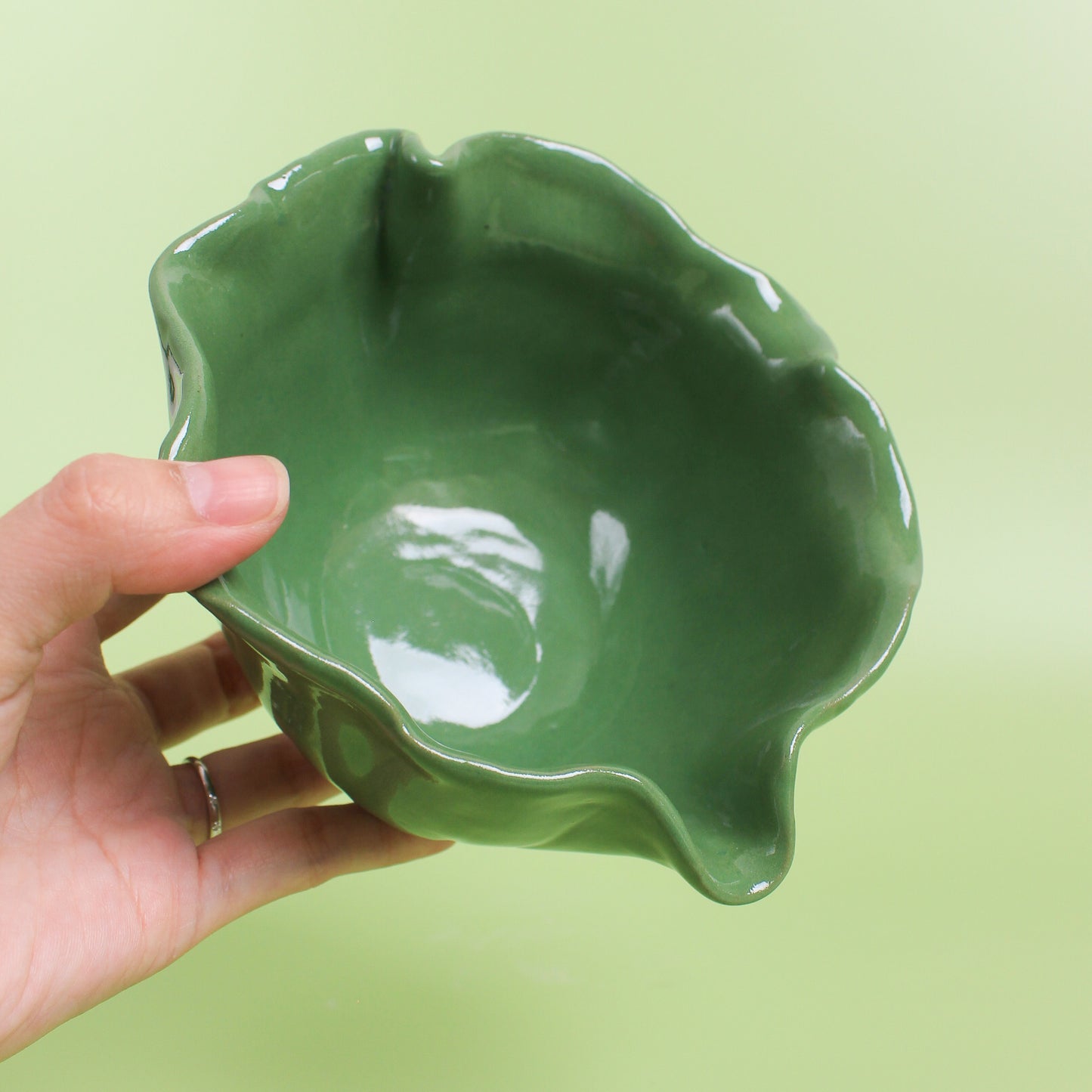 leaf chawan #5