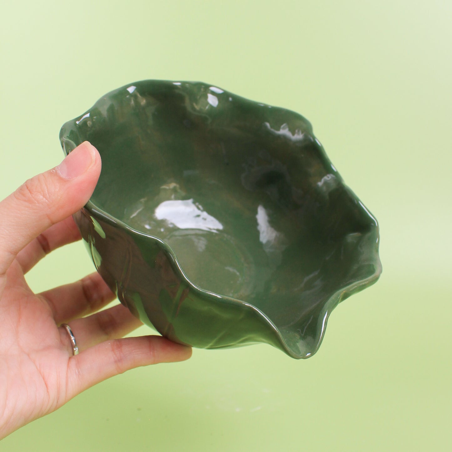 leaf chawan #9