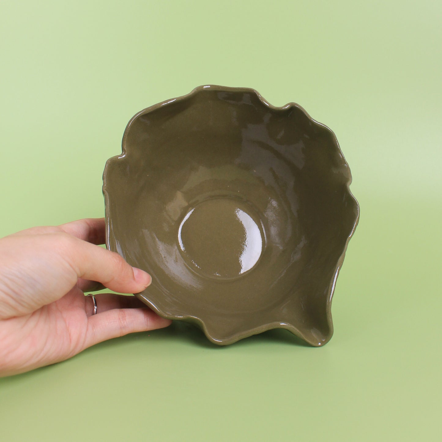 leaf chawan #10