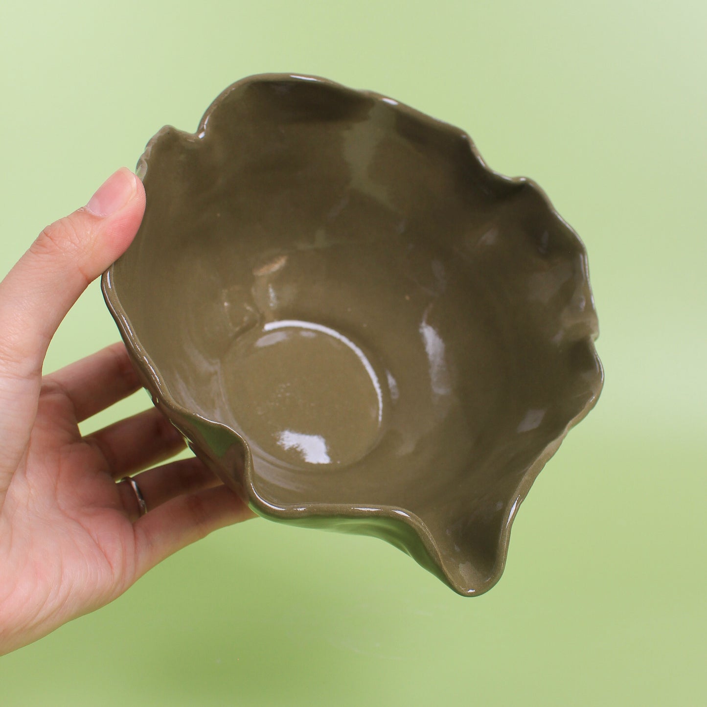 leaf chawan #10