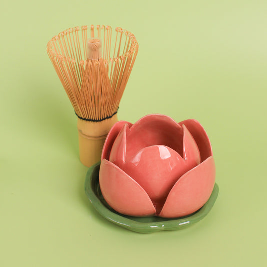 lotus whisk stand