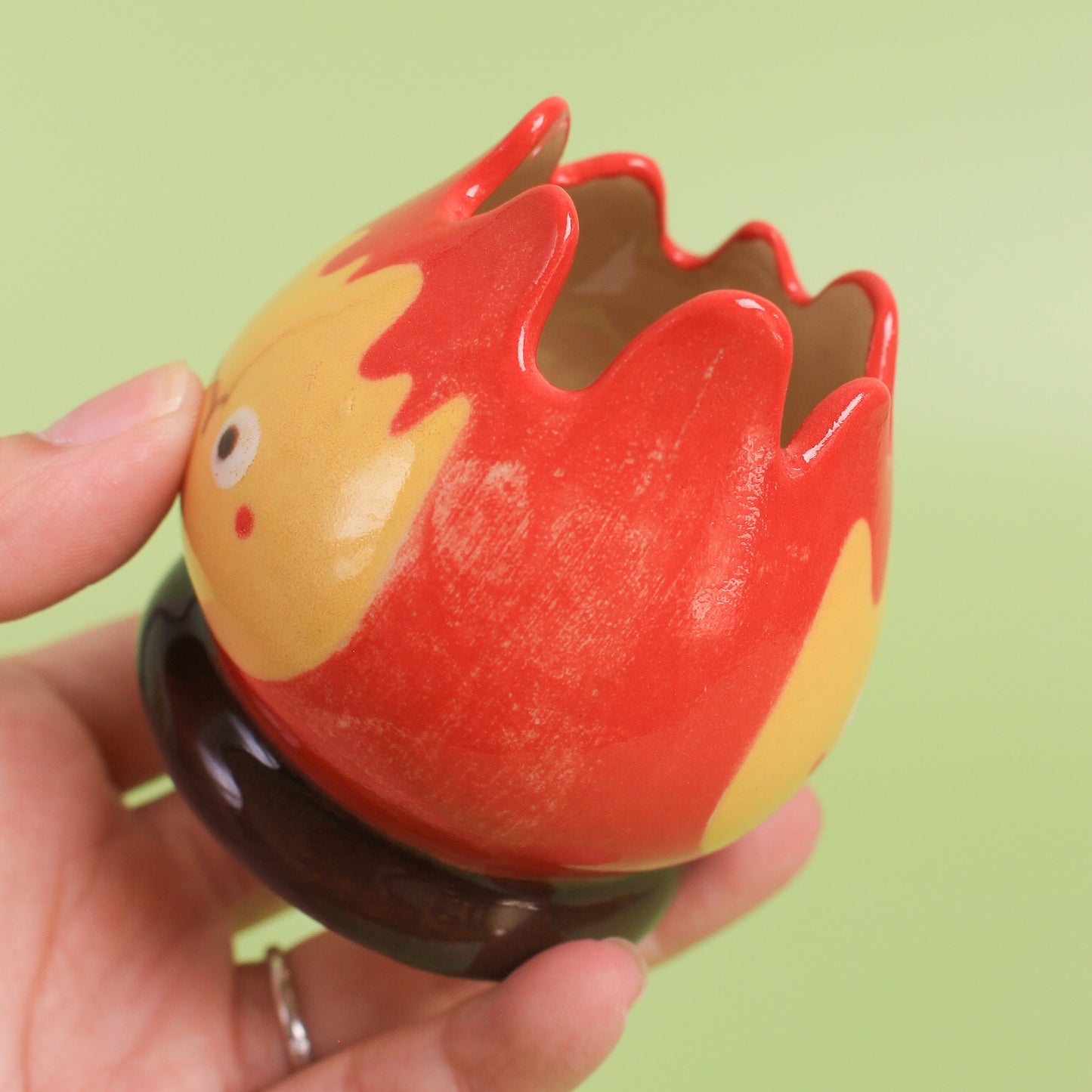 fire demon whisk stand (b-grade)