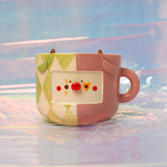CLOWN COW MUG #12