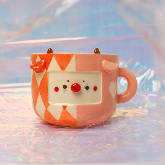 CLOWN COW MUG #13