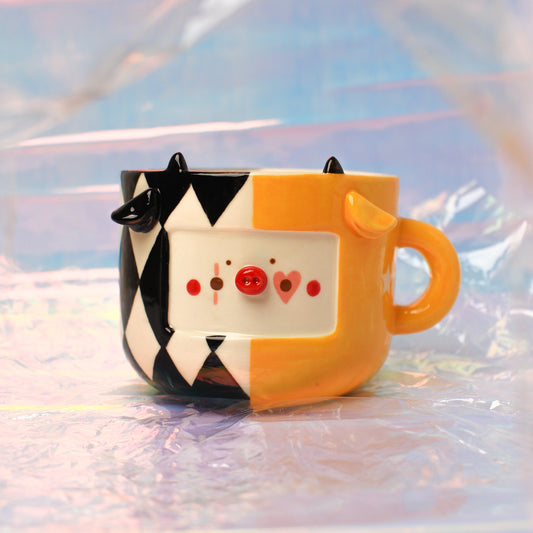 CLOWN COW MUG #16