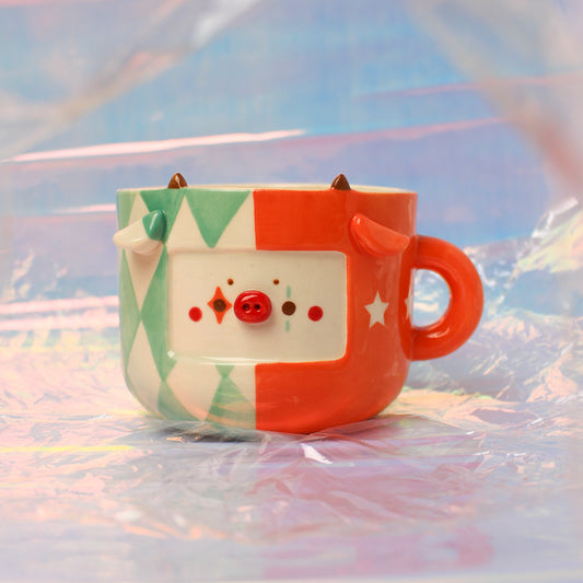 CLOWN COW MUG #18