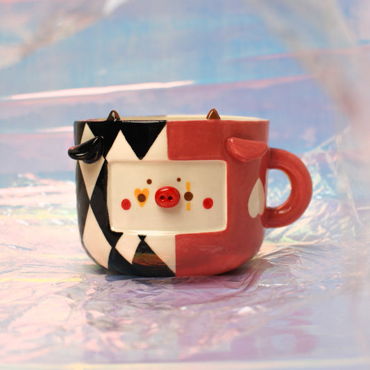 CLOWN COW MUG #21