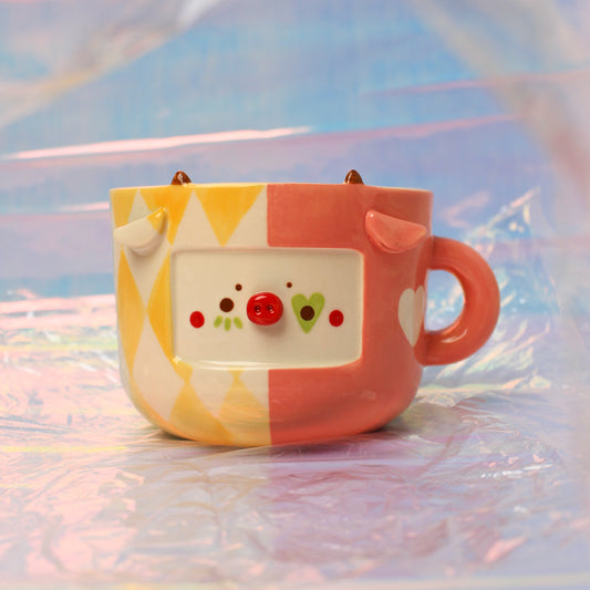 CLOWN COW MUG #23