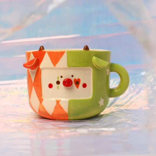 CLOWN COW MUG #24
