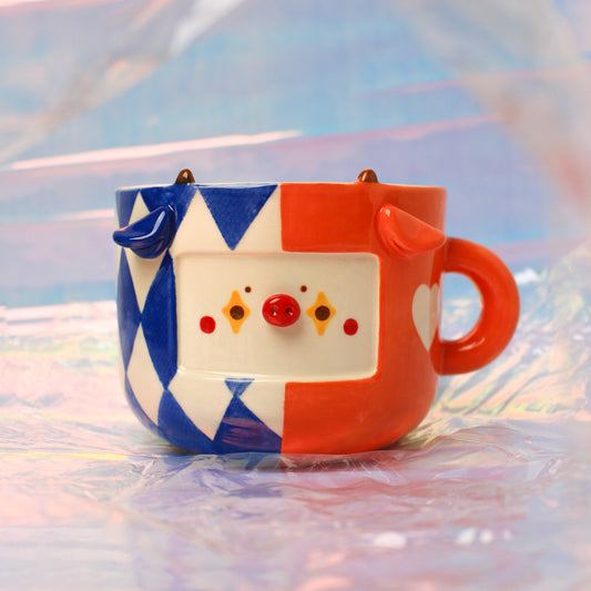 CLOWN COW MUG #25