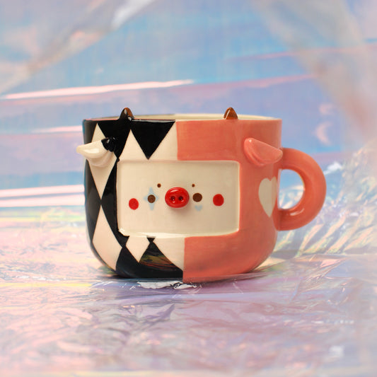CLOWN COW MUG #26