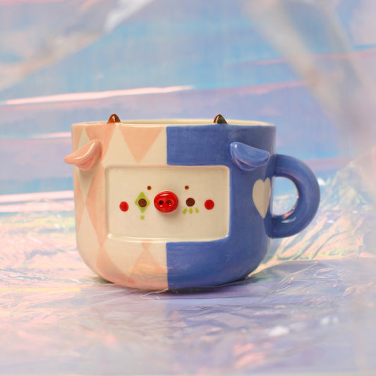 CLOWN COW MUG #27