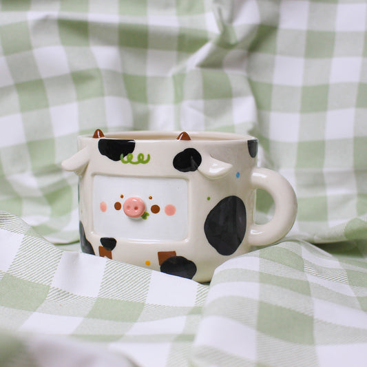 ORIGINAL COW MUG - BLACK #6