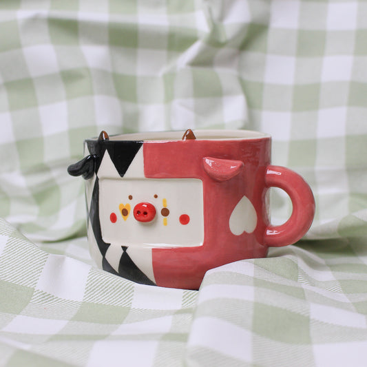 CLOWN COW MUG #21