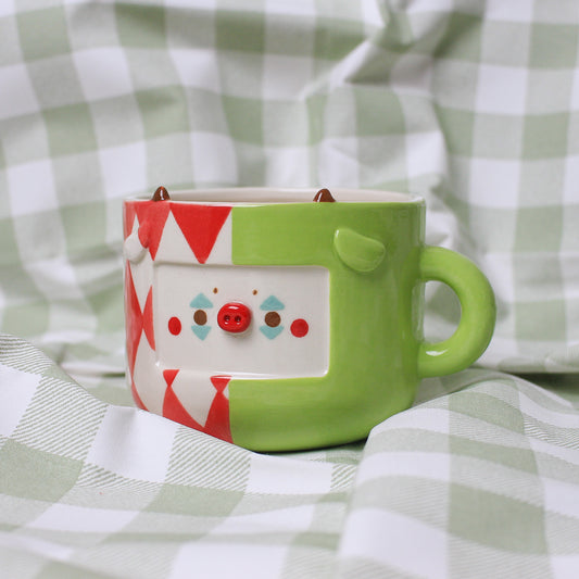 CLOWN COW MUG #17