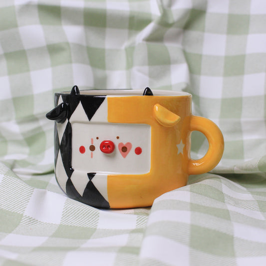 CLOWN COW MUG #16