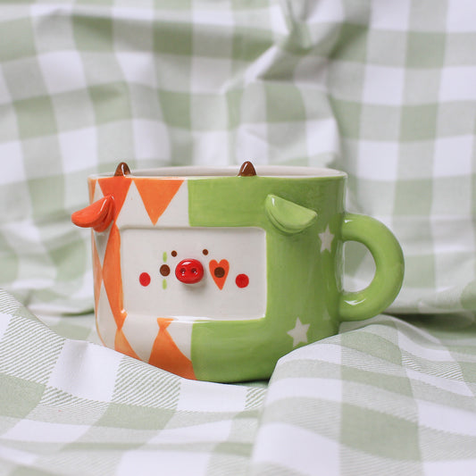 CLOWN COW MUG #24