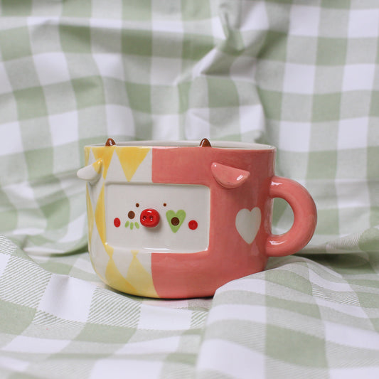 CLOWN COW MUG #23