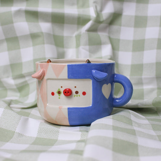 CLOWN COW MUG #27