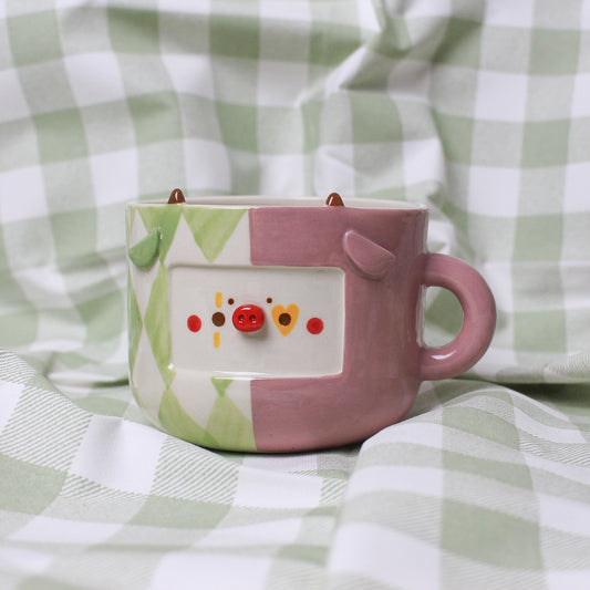 CLOWN COW MUG #12