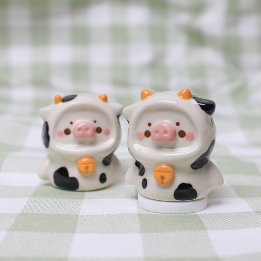 COW CERAMIC S&P SHAKER (single)