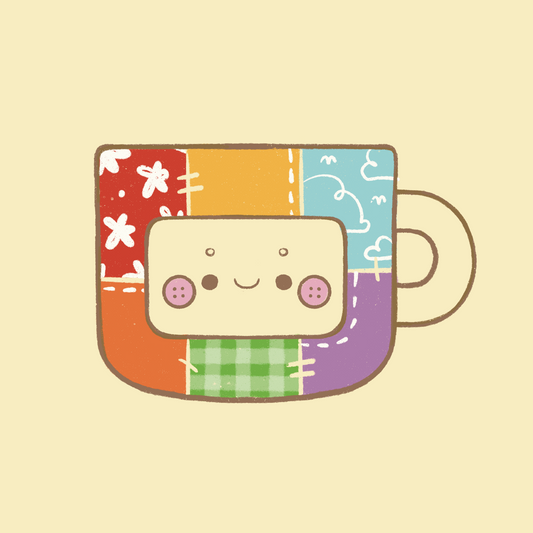 (pre) RAINBOW VASE AND MUG DUO