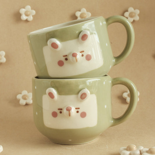 AVOCADO BUNNY MUG #4