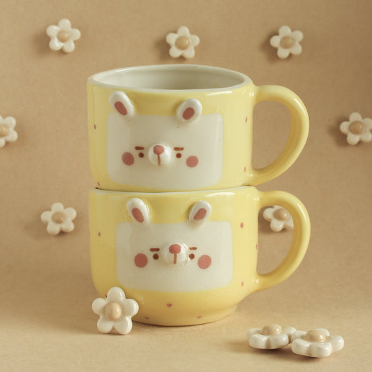 YELLOW BUNNY MUG #6