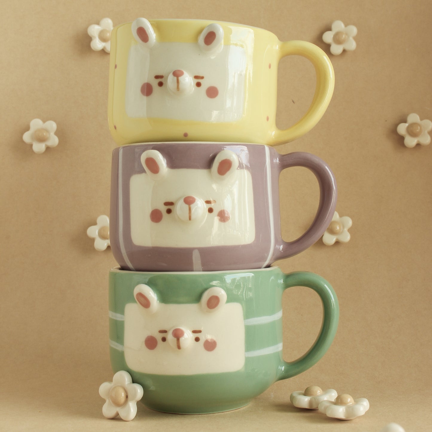 VIOLET BUNNY MUG #13