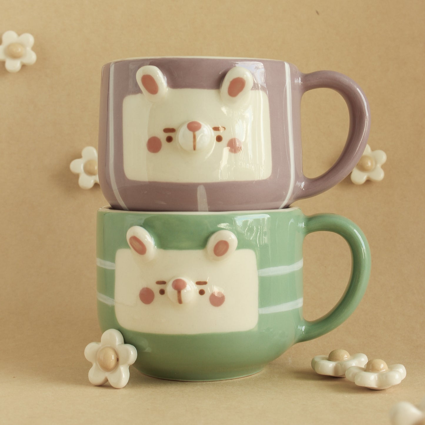 VIOLET BUNNY MUG #13